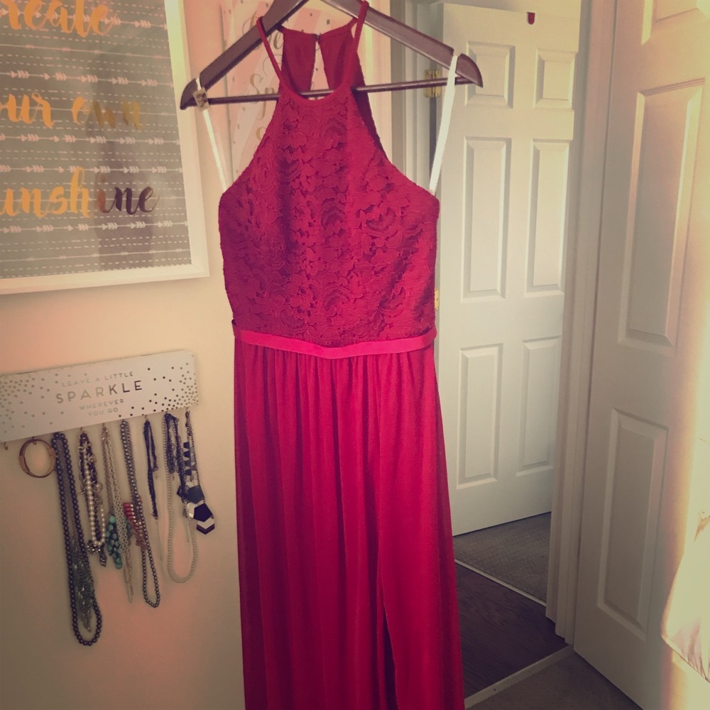 David’s bridal bridesmaid dress